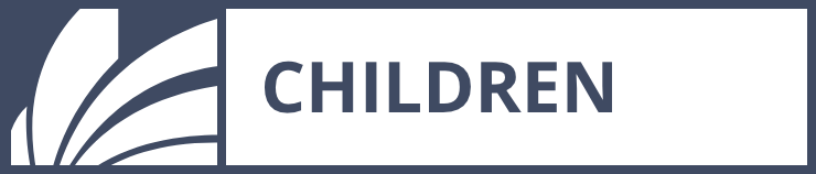 Children landing page hover link