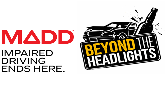 MADD and Beyond the Headlights logos