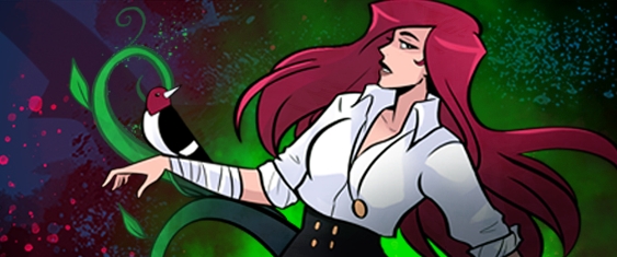 Image of WEBTOON banner featuring Camille