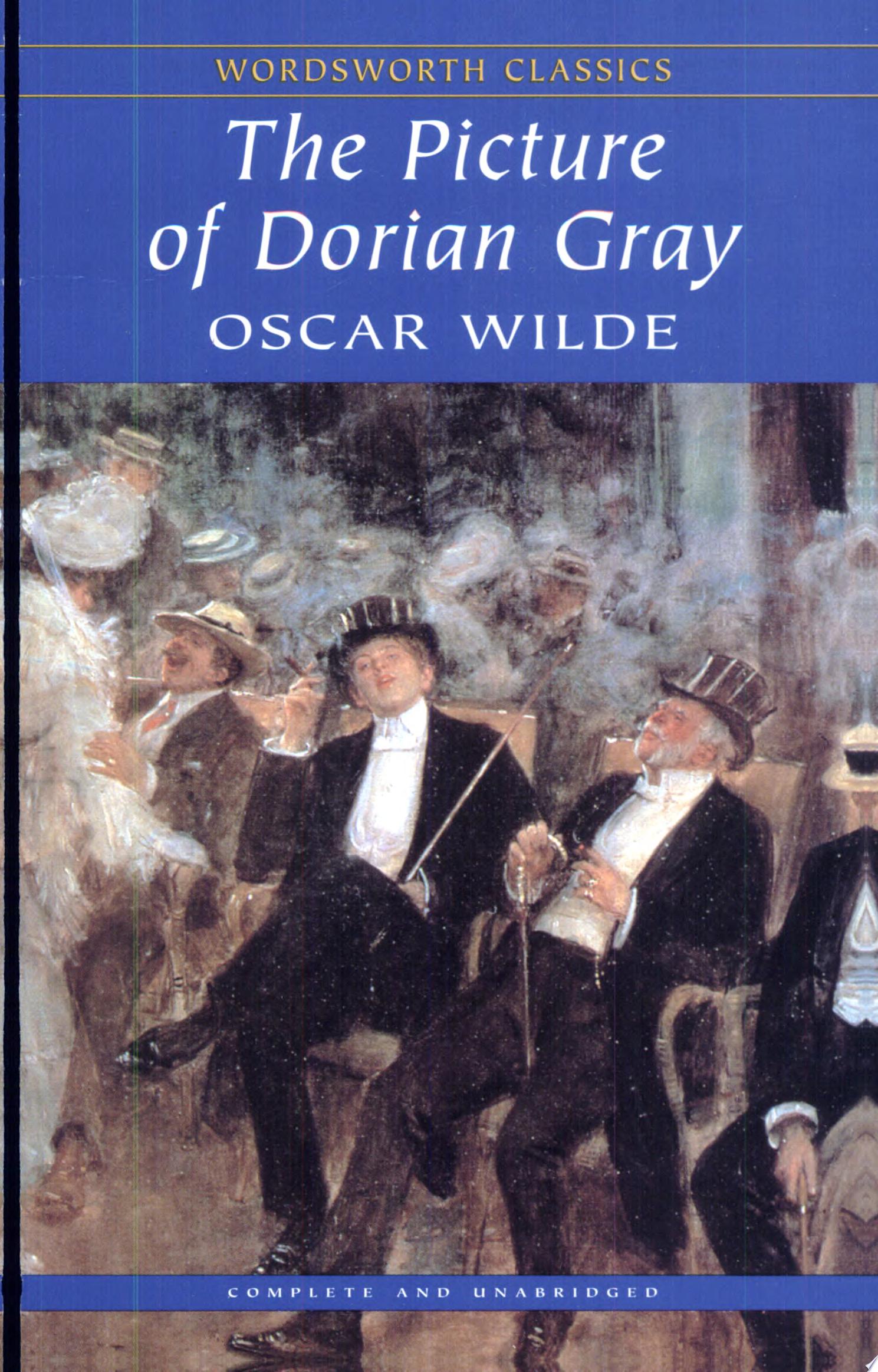 "The Picture of Dorian Gray" by Oscar Wilde