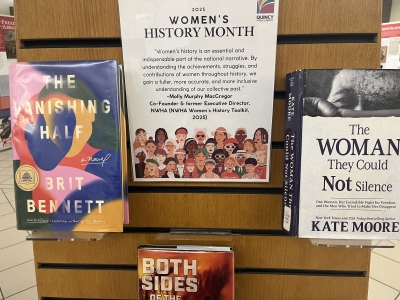 Women's History Month Display