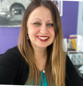 Phot of Laura Sievert, Director of Arts Quincy