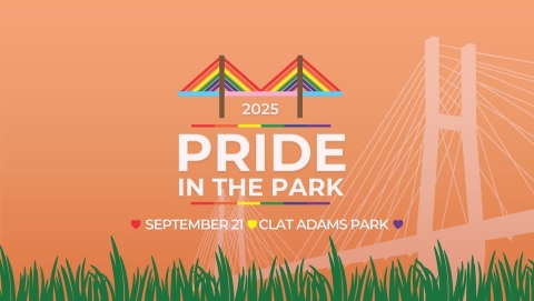 Pride in the Park 2025 banner