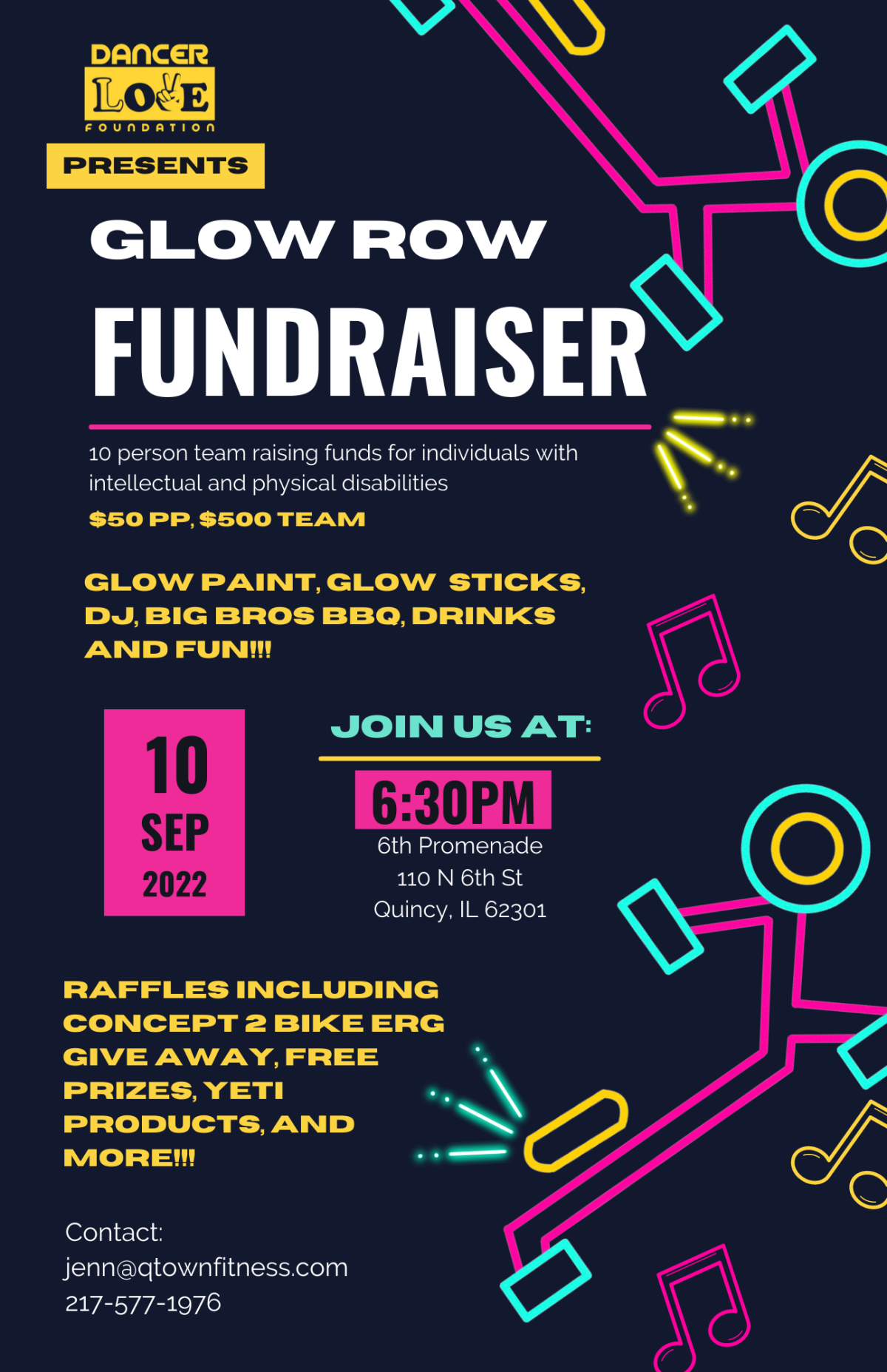 Glow Row Raiser 2022