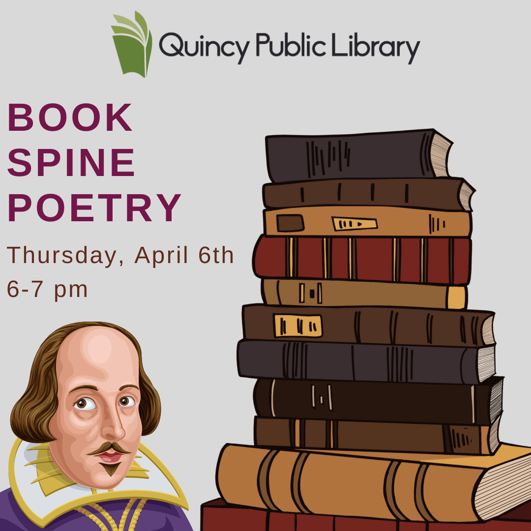 Book Spine Poetry Graphic