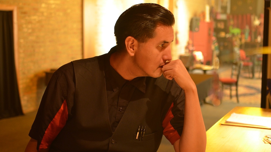 photo of a man looking contemplative