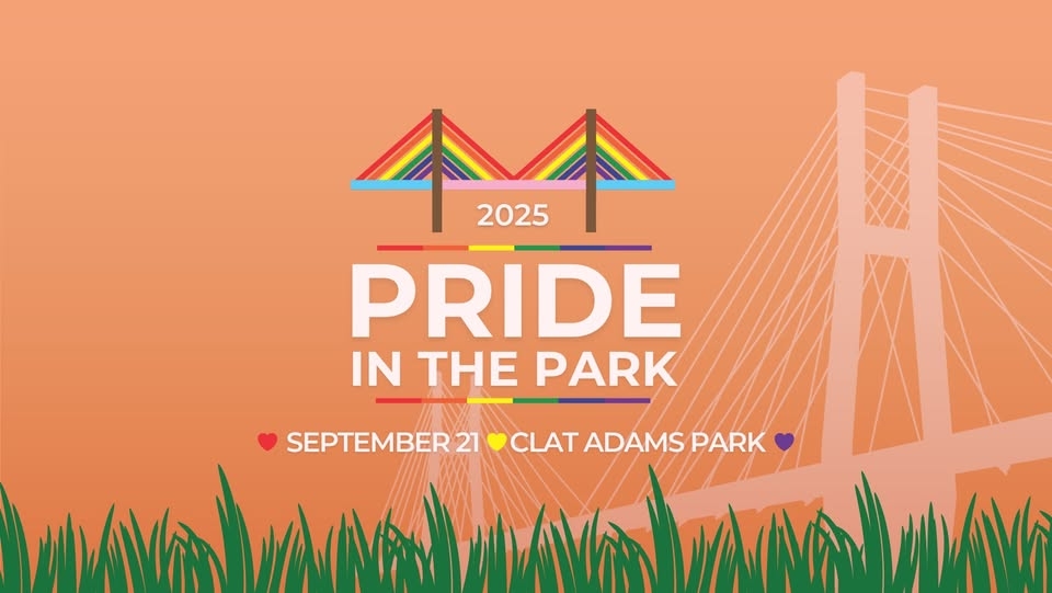 Pride in the Park 2025 banner