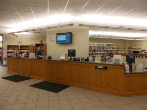 Quincy Public Library Circulation Desk